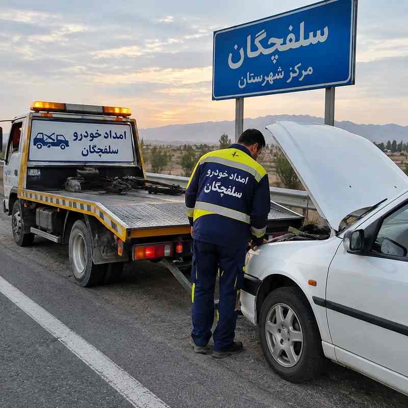 شماره امداد خودرو سلفچگان